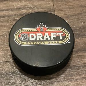 2008 NHL Entry Draft Ottawa Hockey Puck New